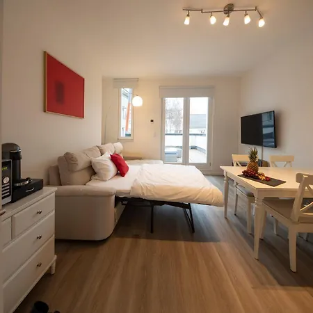 Jaybnb - Apartment Direkt Am Hafen Mit Terrasse Und Uhd Tv Dortmund Extérieur photo